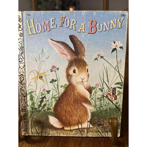 Little Golden Book Home For A Bunny 1977